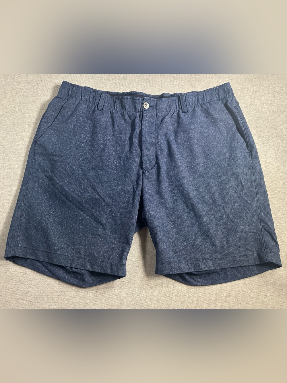 Under Armour Men's Navy Performance Flat-Front Shorts